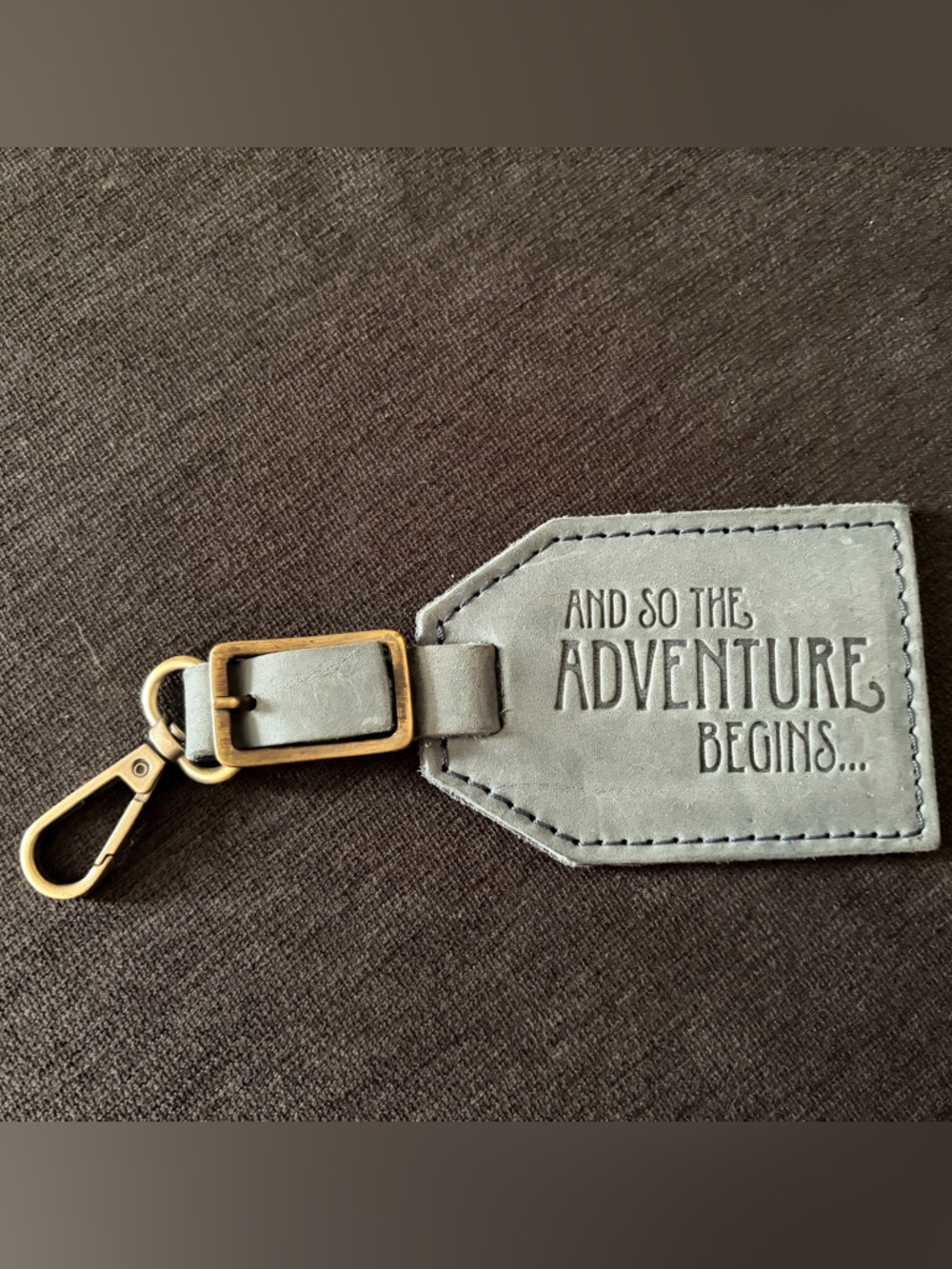 Portland Leather Luggage Tag